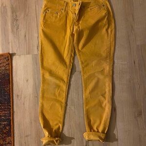 Yellow Corduroy Pants 25/30